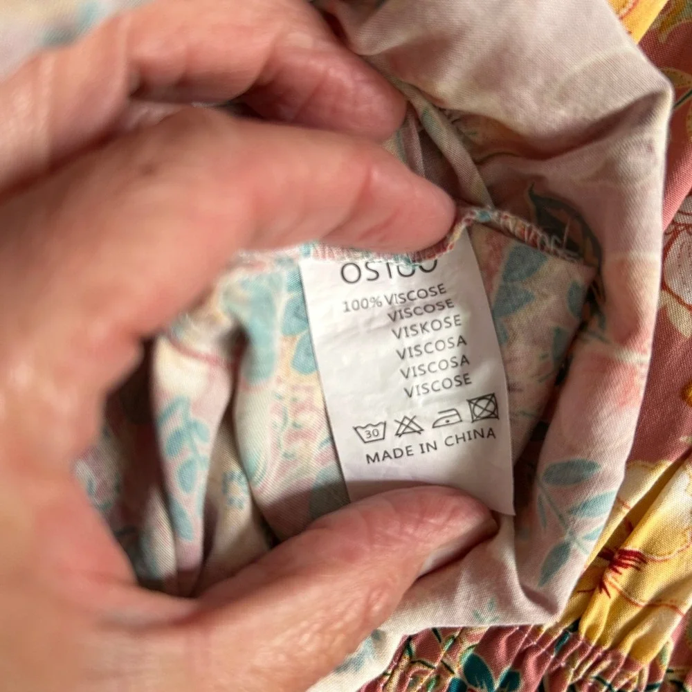OSTOO floral paisley